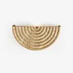 Terra Dome Travertine Wall Sconce, Warm Ambient Lighting for Modern Interiors
