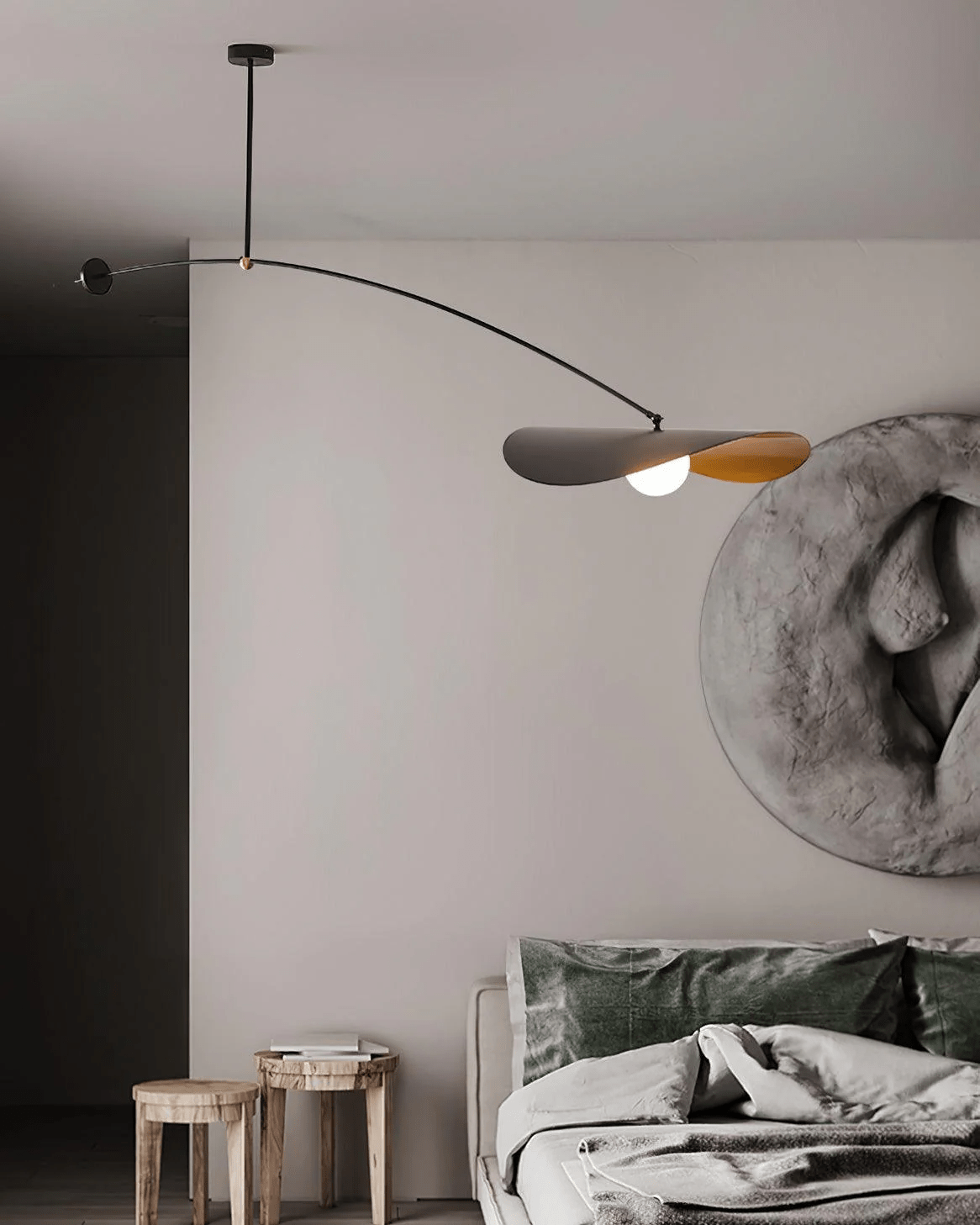Myrna Glass Pendant Light – Art Deco Inspired Designer Ceiling Lamp