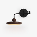 Karlin Swing Arm LED Wall Sconce in Metal and Acrylic