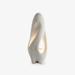 Sculptural White Floor Lamp for Modern Interiors | Ambient Lighting