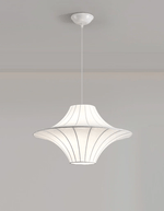 Caela Silk Pendant Light – Modern Minimalist Hanging Lamp for Dining & Living Room
