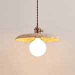 Renzo Travertine Pendant Light – Natural Stone Illumination