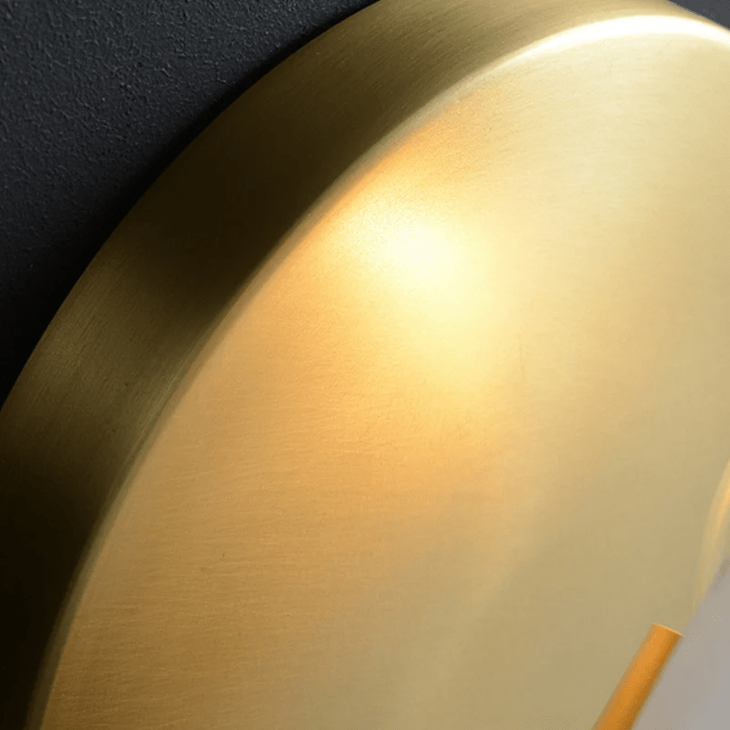 Lasterba Alabaster Wall Sconce in Brass – Modern Illumination for Refined Interiors