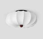 Pompeluna Silk Flush Mount Ceiling Light – Modern Minimalist LED Fixture