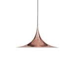 Semi Arch Pendant Light – Designer Aluminum Swag Lamp for Dining & Living Spaces