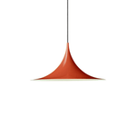 Semi Arch Pendant Light – Designer Aluminum Swag Lamp for Dining & Living Spaces