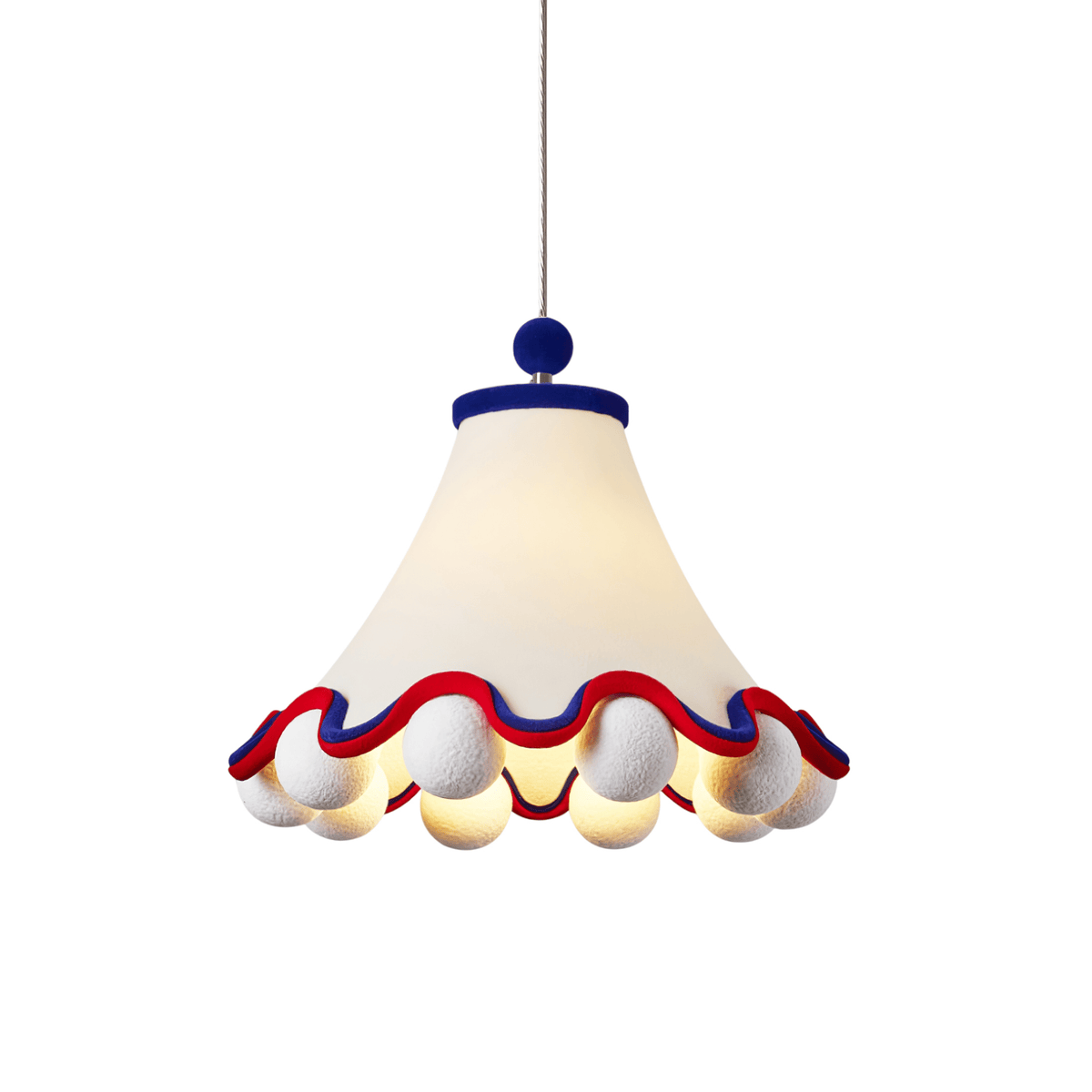 Carnival Pendant Light – Art Deco Resin & Metal Ceiling Lamp for Modern Interiors