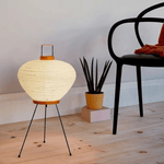 Washi Paper Table Lamp with Bamboo Ribs – Modern Ambient Lighting