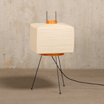 Washi Paper Table Lamp with Bamboo Ribs – Modern Ambient Lighting