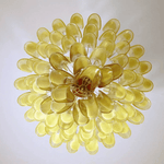 Dravina Glass Petals Pendant Chandelier – Handcrafted Murano-Style Lighting