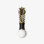 Ardora Wall Lamp — Natural Stone & Brass Sculptural Sconce