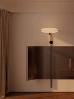 Arc Wall Sconce with Opal Glass Shade | Modern Minimalist Lighting