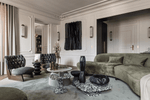 Ghost Alabaster Wall Sconce in Bronze – Handcrafted LED Wall Light