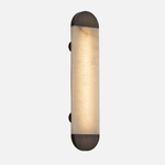 Ghost Alabaster Wall Sconce in Bronze – Handcrafted LED Wall Light