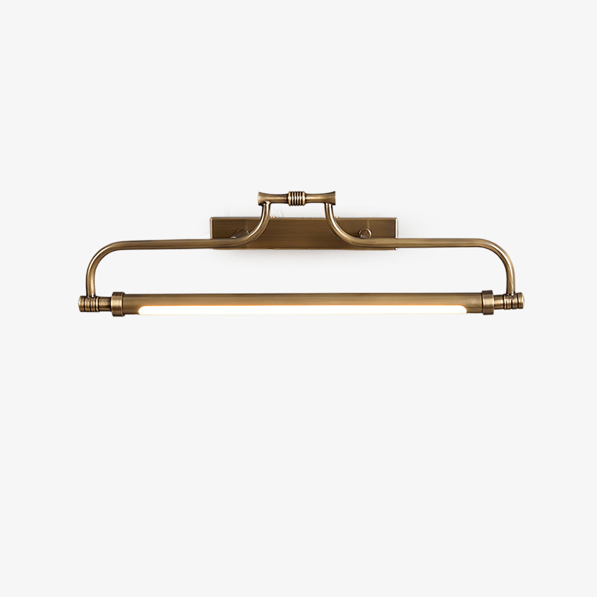 Arclore Gallery LED Wall Sconce in Antique Brass for Art and Vanity Lighting