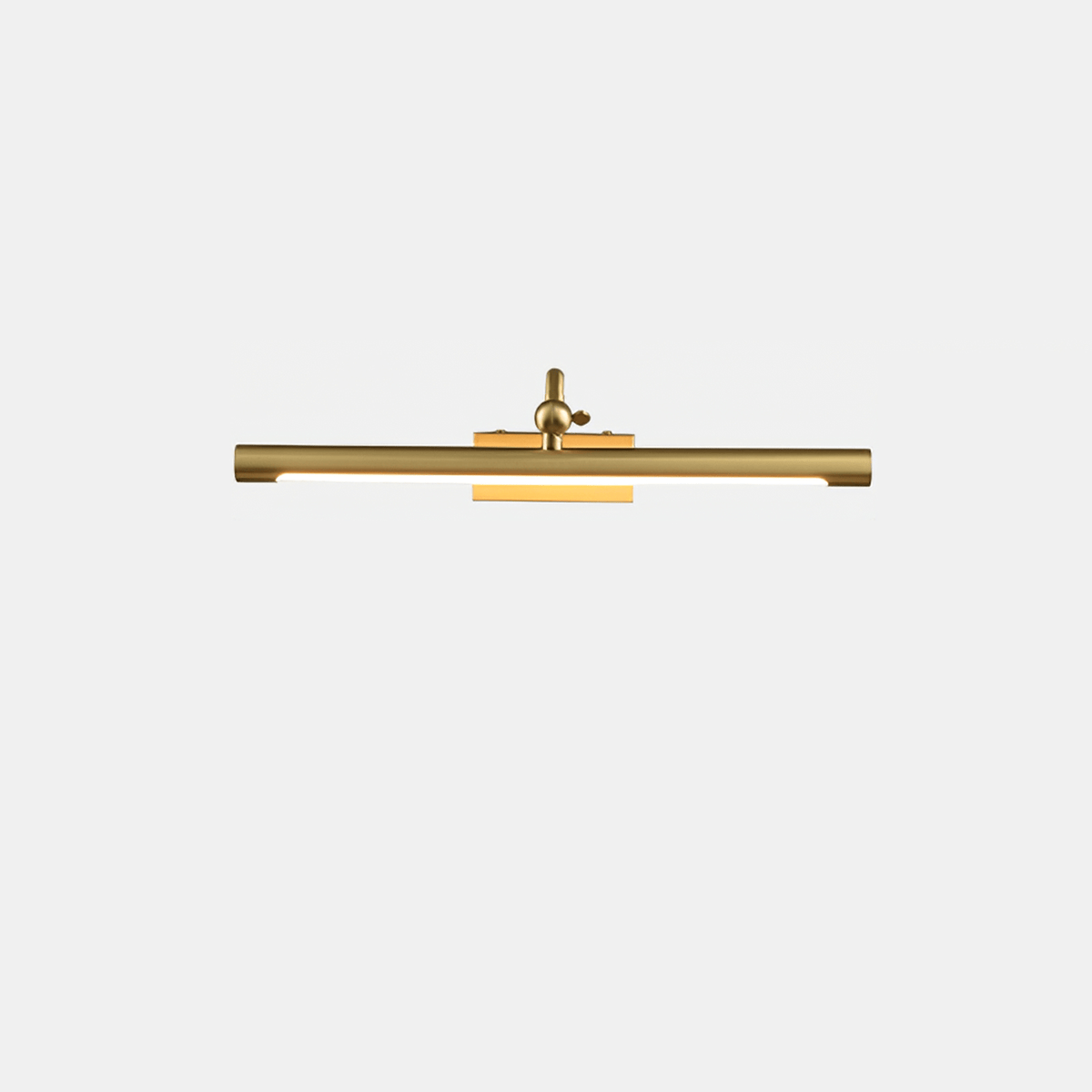 Lucent Vanity Wall Light – Modern LED Wall Sconce in Gold Finish