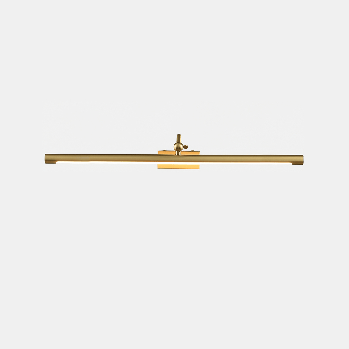 Lucent Vanity Wall Light – Modern LED Wall Sconce in Gold Finish