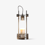 Aurosteel Aroma Table Lamp – Stainless Steel Melting Wax Lamp for Ambient Interiors