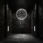 Raw Crystal Chandelier | Customizable Designer Pendant Light