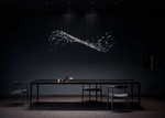 Raw Crystal Chandelier | Customizable Designer Pendant Light