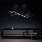Raw Crystal Chandelier | Customizable Designer Pendant Light