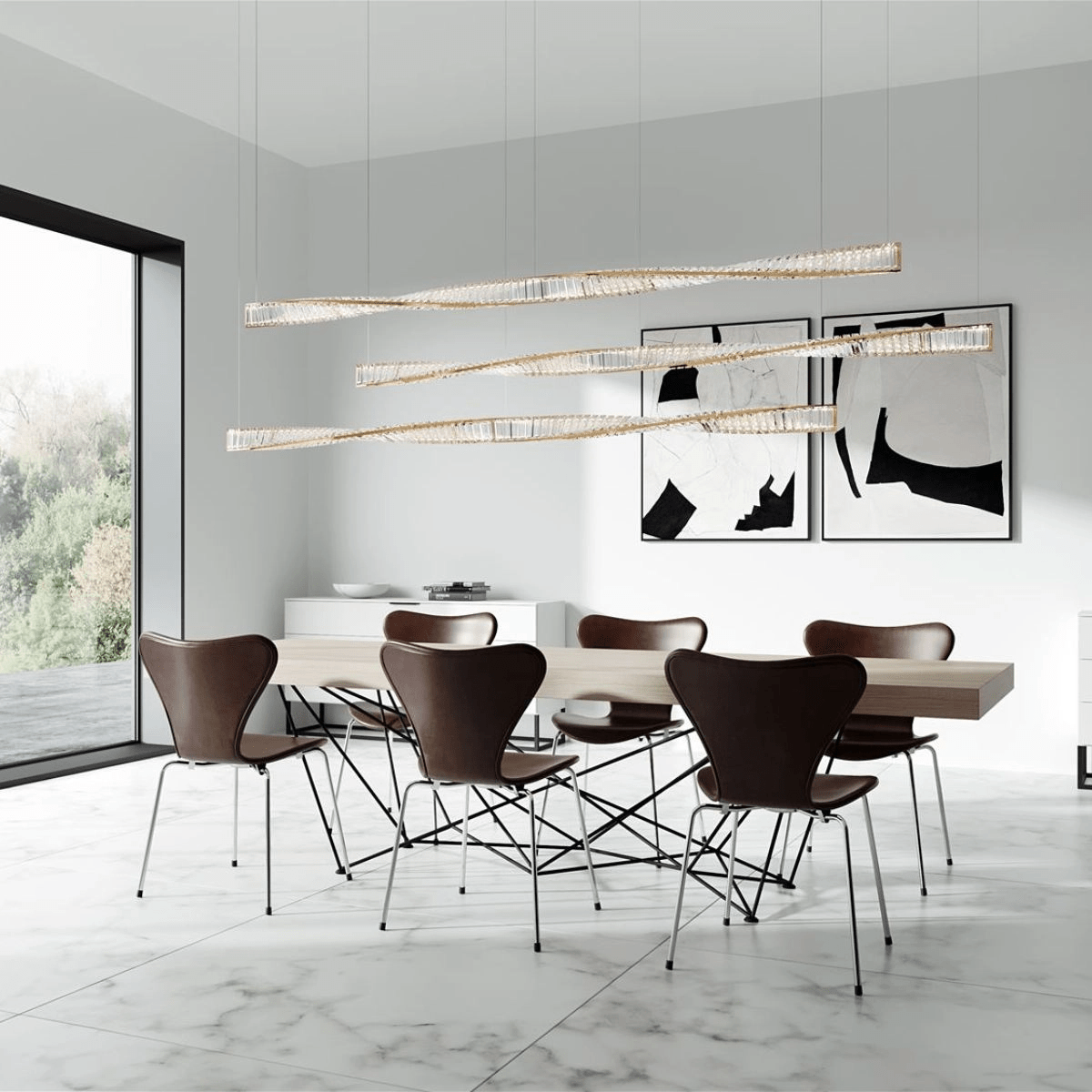 Inspiral Customizable Crystal Chandelier for Modern Interiors