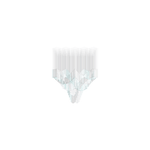 Diamond Cloud Crystal LED Chandelier, Modern Geometric Pendant Light for Dining Room and Hotel