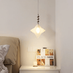 Lyra Star Pendant Light – Modern Glass Chandelier for Dining Room & Entryway