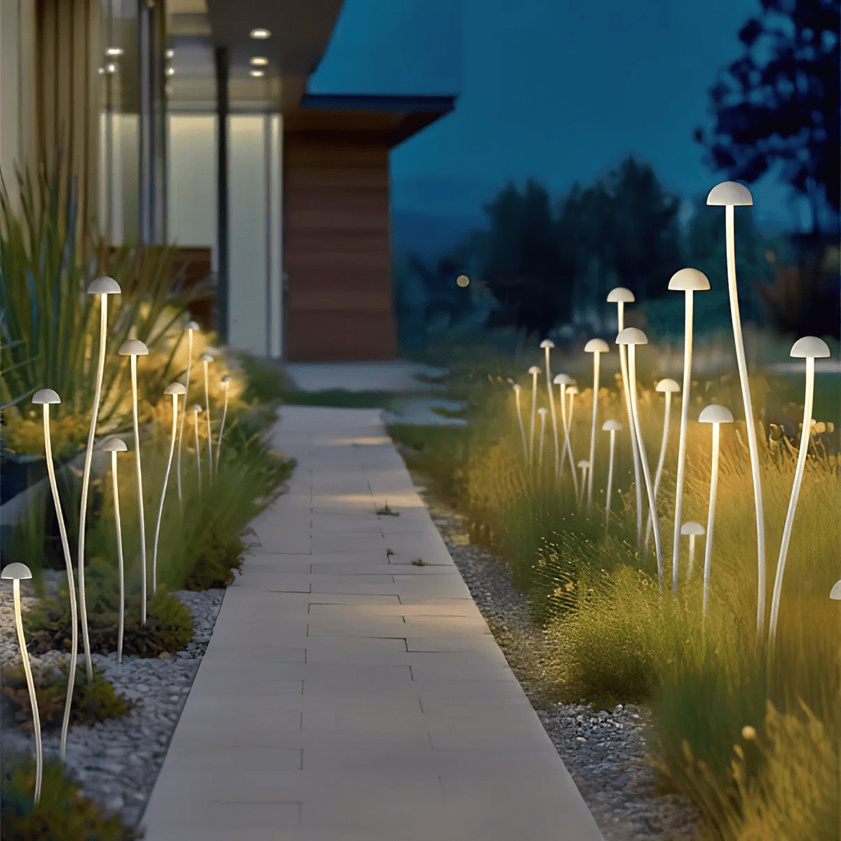 Mushroom Outdoor Lamp – Modern Garden & Patio Lighting