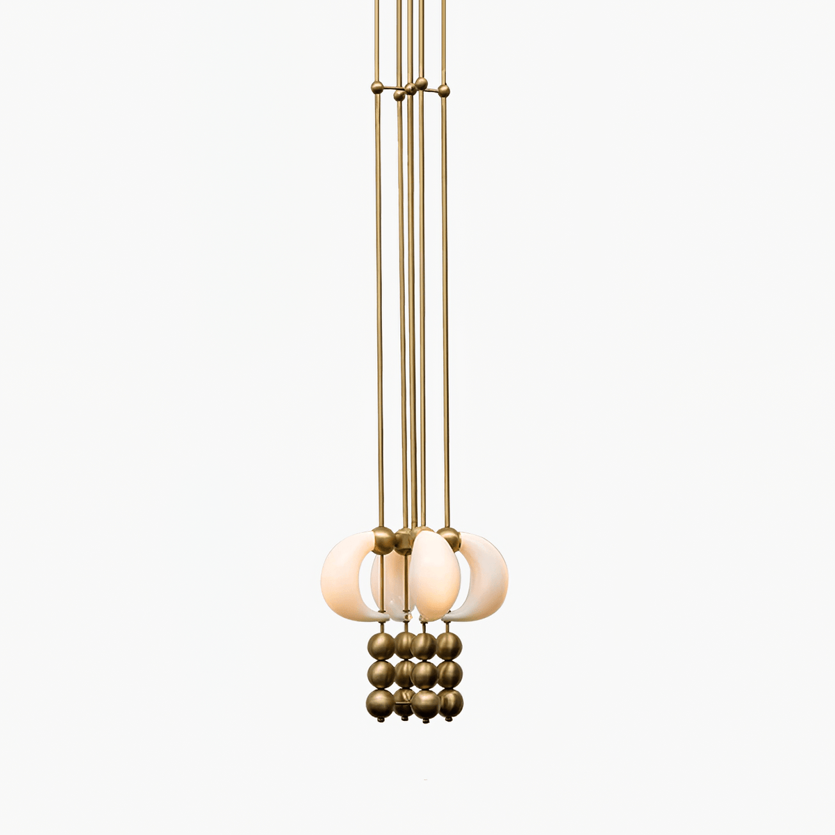 Orbitaler Pendant Light – Modern Glass Chandelier for Dining and Living Spaces
