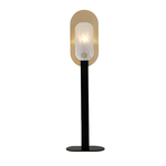 Mosaic Alabaster Floor Lamp with Gold Accents – Modern Designer Lighting for Living Room & Bedroom