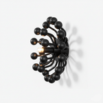 Pistillino Brass Wall Sconce – Modern Gold Orb Lighting Fixture