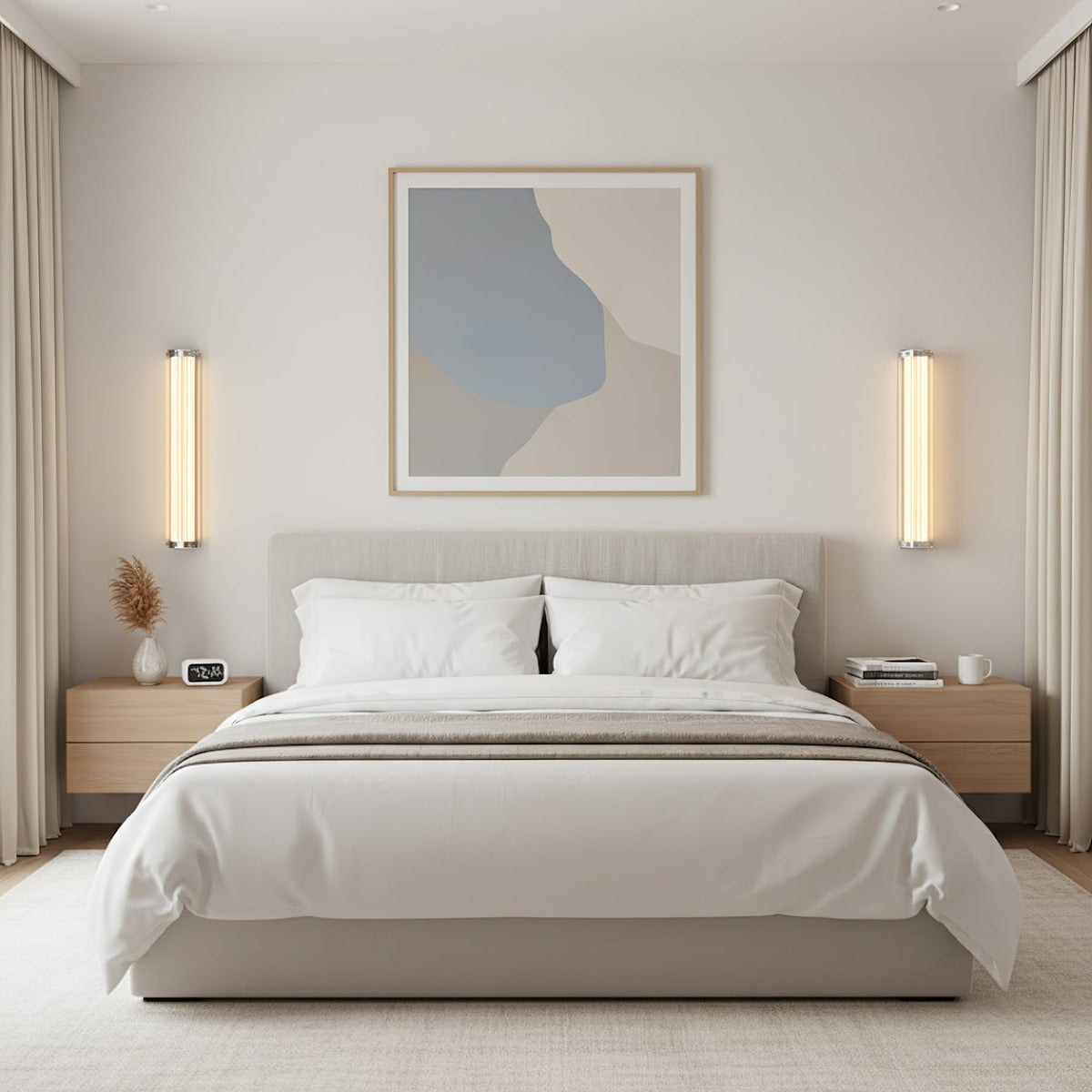 Hexagonal Glass LED Wall Sconce | Modern Minimalist Wall Lighting