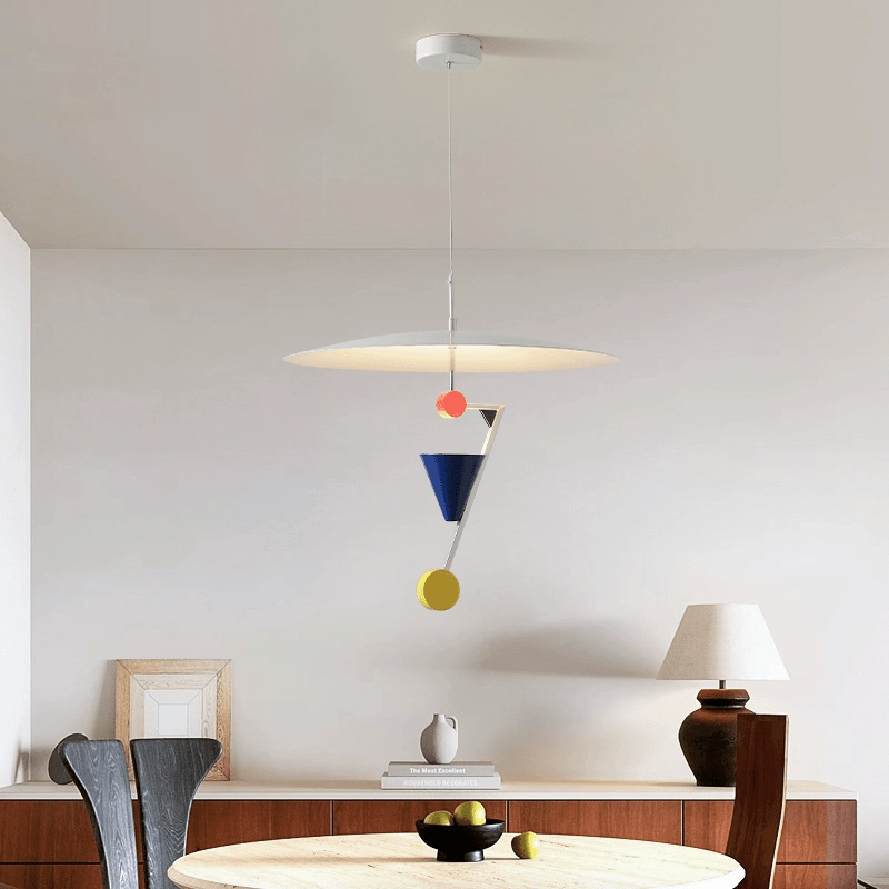 Kinetic Pendant Light – Modern Art Deco Sculptural LED Chandelier