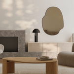 Arcora Minimalist LED Table Lamp with Arched Dome Shade