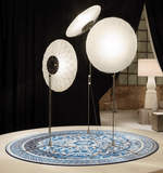Radiant Bloom LED Floor Lamp – Modern Floral Design for Living Room & Bedroom