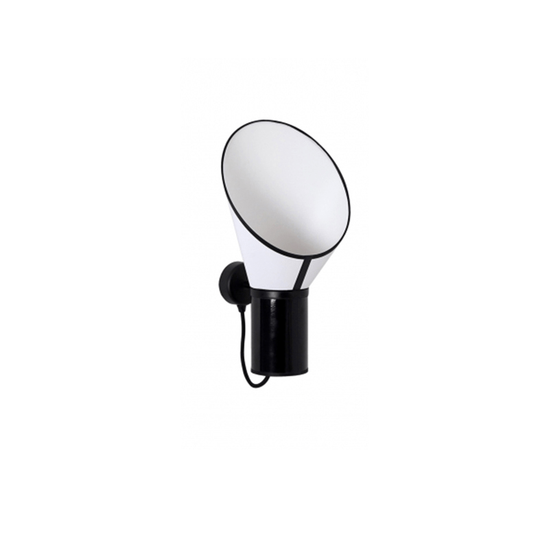 Sketch Line Wall Sconce – Minimalist Designer Wall Light in Black & White