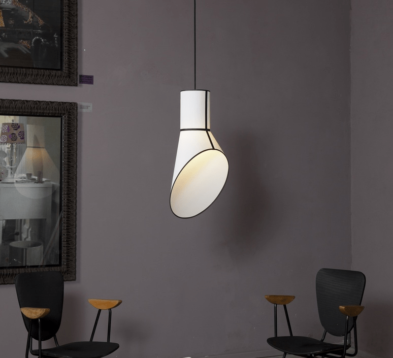 Sketch Line Pendant Light – Modern Minimalist Geometric Pendant Lamp for Dining Room and Kitchen Island