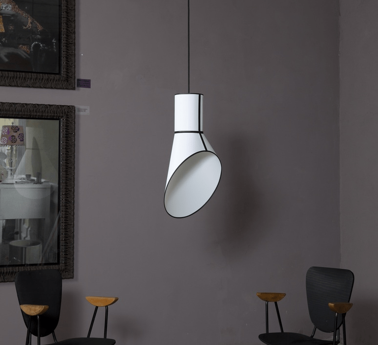 Sketch Line Pendant Light – Modern Minimalist Geometric Pendant Lamp for Dining Room and Kitchen Island