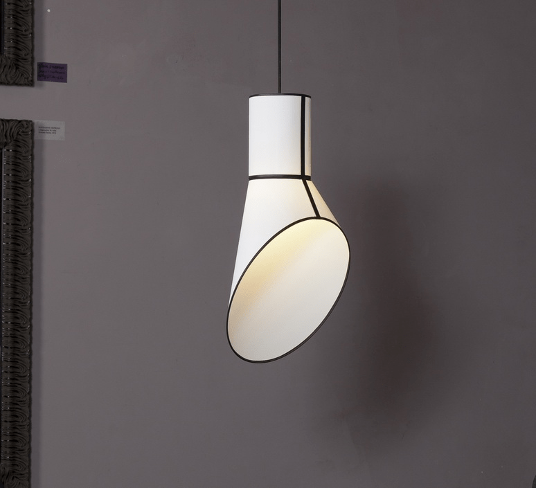 Sketch Line Pendant Light – Modern Minimalist Geometric Pendant Lamp for Dining Room and Kitchen Island