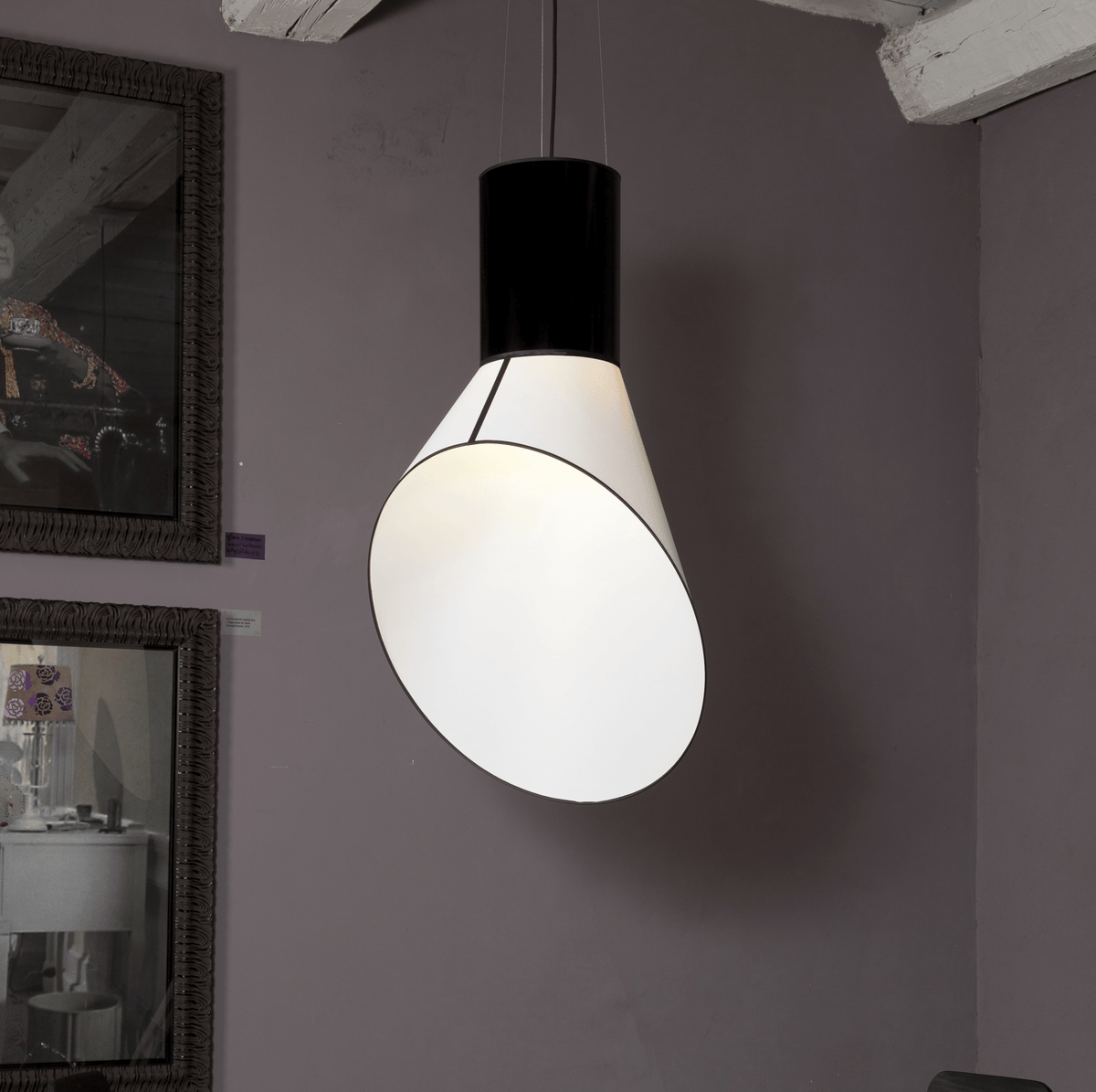 Sketch Line Pendant Light – Modern Minimalist Geometric Pendant Lamp for Dining Room and Kitchen Island