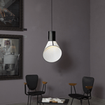 Sketch Line Pendant Light – Modern Minimalist Geometric Pendant Lamp for Dining Room and Kitchen Island
