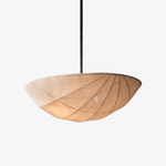 Fabric Saucer Pendant Light – Modern Minimalist Ceiling Lamp for Dining & Living Spaces