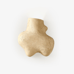 Travertine Abstract Wall Sconce with Warm Ambient Glow