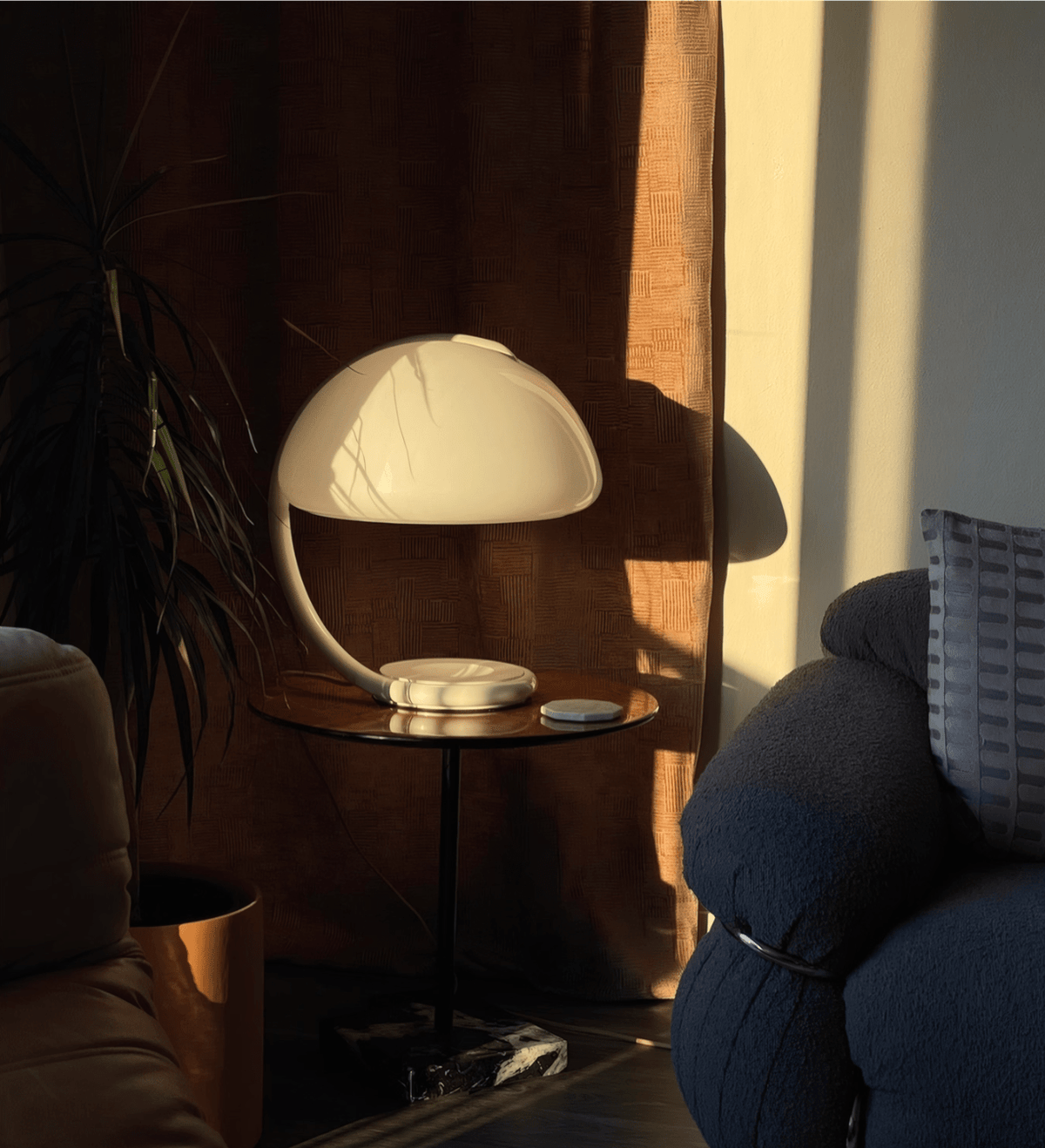 Arc Dome Table Lamp – Modern Minimalist LED Desk Lamp for Bedroom & Living Room