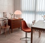 Arc Dome Table Lamp – Modern Minimalist LED Desk Lamp for Bedroom & Living Room