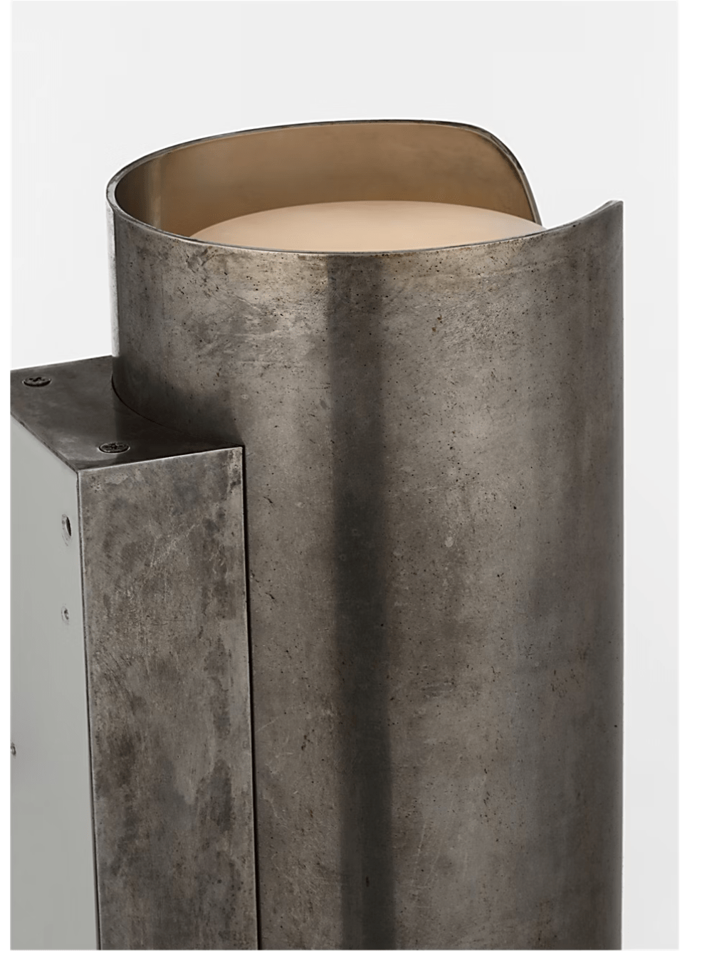 Cradled Alabaster Wall Sconce in Aged Gold | Modern LED Wall Light