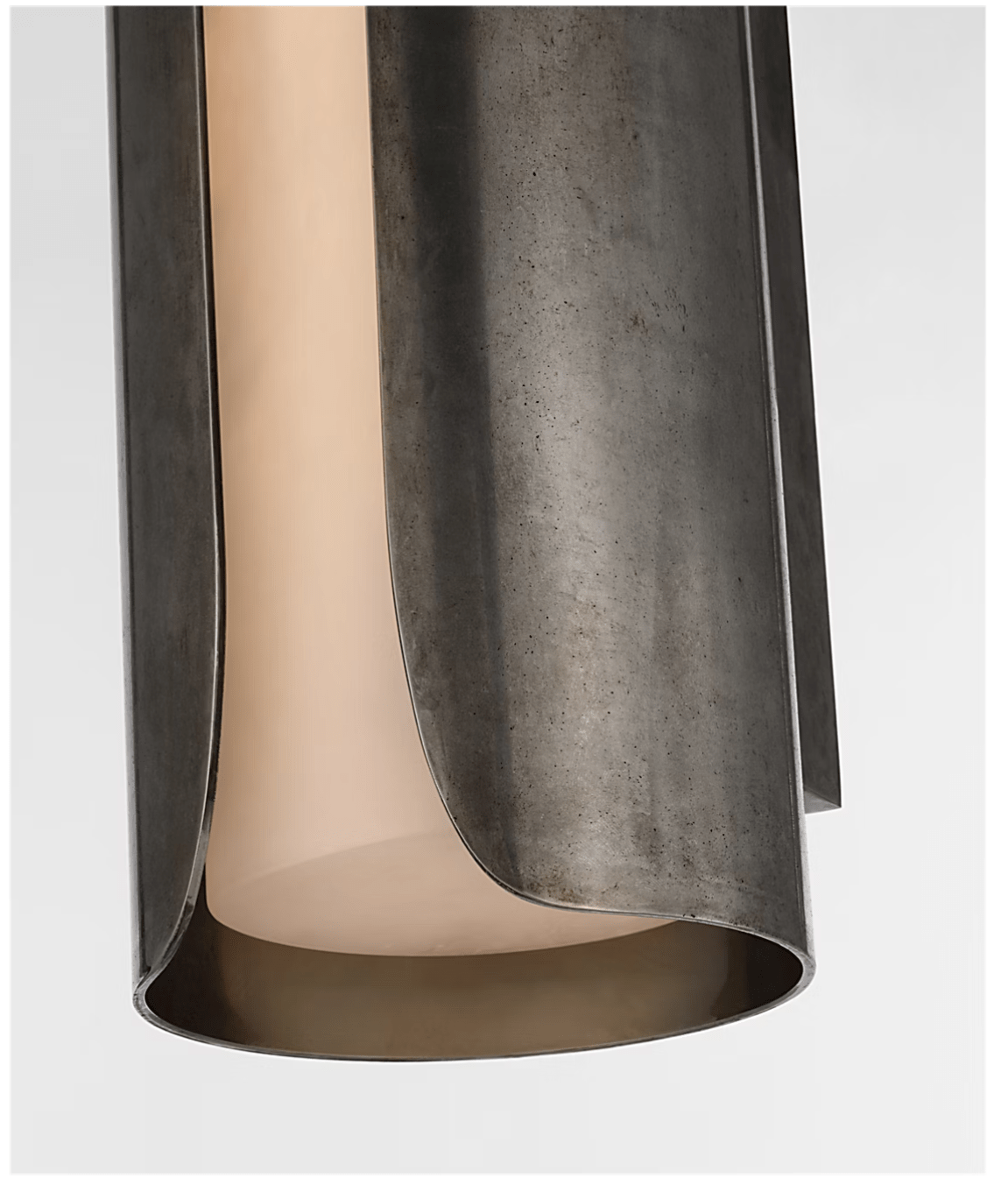 Cradled Alabaster Wall Sconce in Aged Gold | Modern LED Wall Light