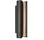 Cradled Alabaster Wall Sconce in Aged Gold | Modern LED Wall Light