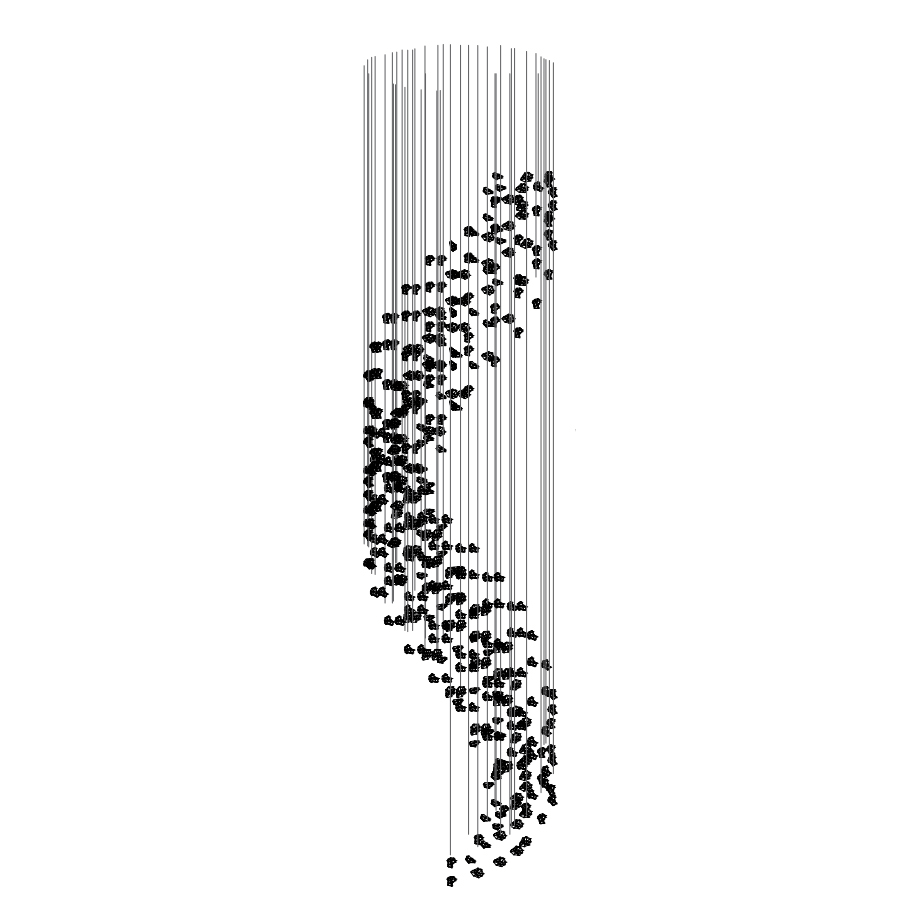 Raw Crystal Chandelier | Customizable Designer Pendant Light